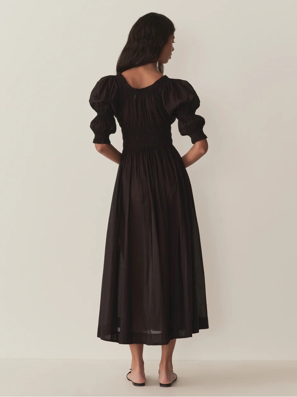Doen Ischia Poplin Midi Dress - Picture 2 of 7